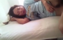 Asian cutie enjoys afternoon fuck session with BF